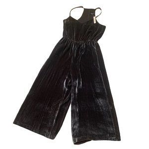 Madewell Velvet Halter Jumper Women's V-Neck Size 4